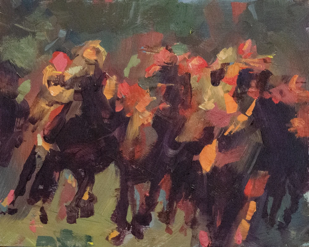 Horse Race Study II <br/> 8 x 10