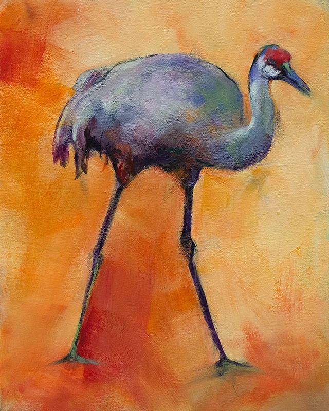 Sandhill Crane <br/> 16 x 20