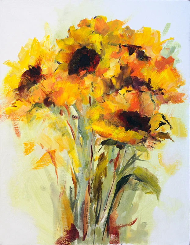 Sunflower art